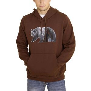 The North Face Mens Bear Pullover Hoodie Medium Dark Oak  - NWT